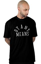 By Any Means black tee